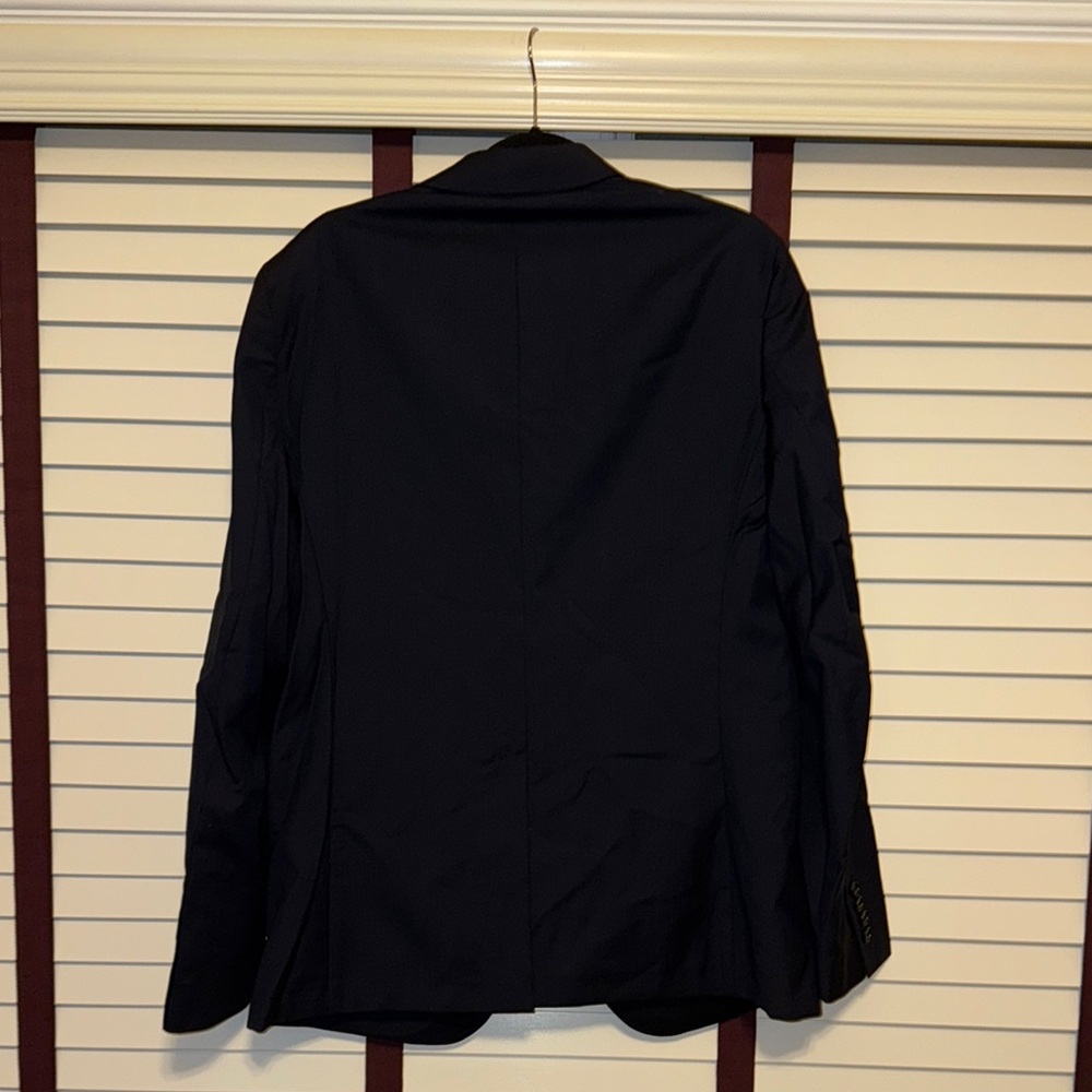 Burberry Navy Men's Blazer - Size 54R: See hyperlinked size chart for US sizing - Picture 7 of 8